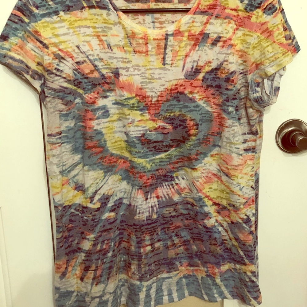 Tie Dye Heart tee!!!